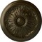 Ekena Millwork Vienna Ceiling Medallion (Fits Canopies up to 3 1/4"), Hand-Painted Green Gold, 16 7/8"OD x 5/8"P CM17VIGGS - alternate 1